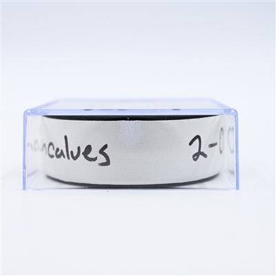 Gage Goncalves - Tampa Bay Lightning - Goal Puck - March 1, 2025 vs. Washington Capitals (Capitals' 50th Anniversary Logo)
