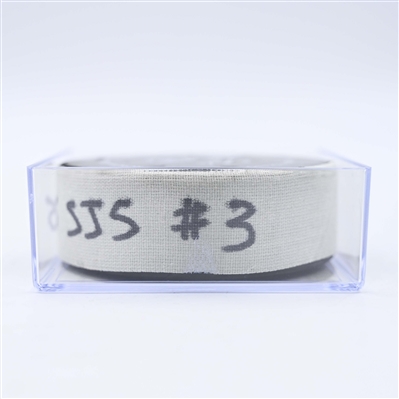Mikael Granlund - San Jose Sharks - Goal Puck - January 21, 2025 vs. Nashville Predators (Predators Logo)
