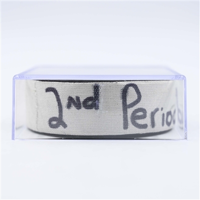 Dougie Hamilton - New Jersey Devils - Goal Puck - January 22, 2025 vs. Boston Bruins (Devils Logo)