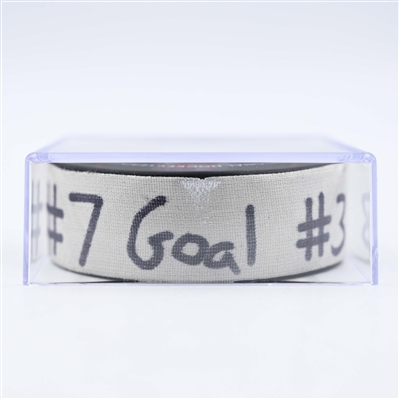 Dougie Hamilton - New Jersey Devils - Goal Puck - January 22, 2025 vs. Boston Bruins (Devils Logo)
