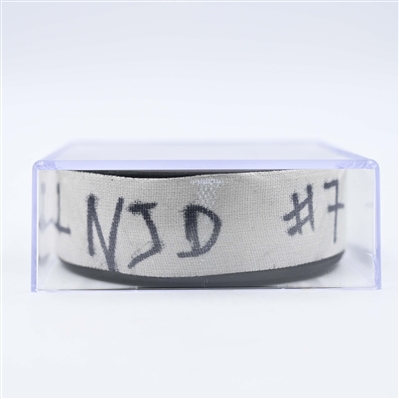 Dougie Hamilton - New Jersey Devils - Goal Puck - January 18, 2025 vs. Philadelphia Flyers (Devils Logo)