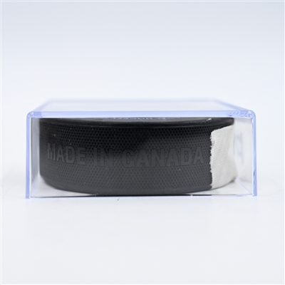 Garnet Hathaway - Philadelphia Flyers - Goal Puck - February 8, 2025 vs. Pittsburgh Penguins (Flyers Logo)