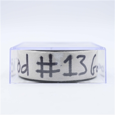 Nico Hischier - New Jersey Devils - Goal Puck - January 22, 2025 vs. Boston Bruins (Devils Logo)
