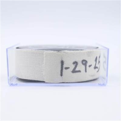 Nils Hoglander - Vancouver Canucks - Goal Puck - January 29, 2025 vs. Nashville Predators (Predators Logo)