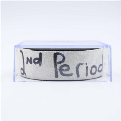 Luke Hughes - New Jersey Devils - Goal Puck - January 29, 2025 vs. Philadelphia Flyers (Devils Logo)