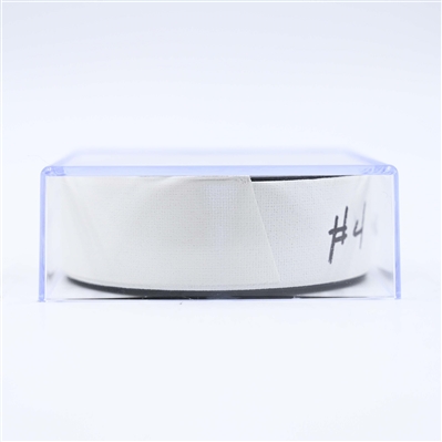 Alex Iafallo - Winnipeg Jets - Goal Puck - February 1, 2025 vs. Washington Capitals (Capitals' 50th Anniversary Logo)