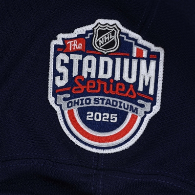 Boone Jenner - Navy w/C Photo Shoot-Worn Jersey - 2025 Stadium Series