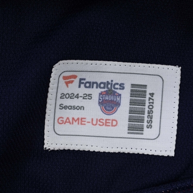 Boone Jenner - Navy w/C Photo Shoot-Worn Jersey - 2025 Stadium Series