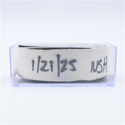 Roman Josi - Nashville Predators - Goal Puck - January 21, 2025 vs. San Jose Sharks (Predators Logo)