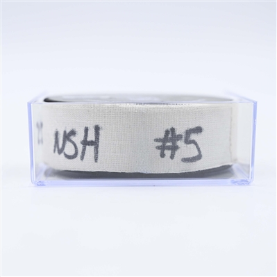 Roman Josi - Nashville Predators - Goal Puck - January 21, 2025 vs. San Jose Sharks (Predators Logo)