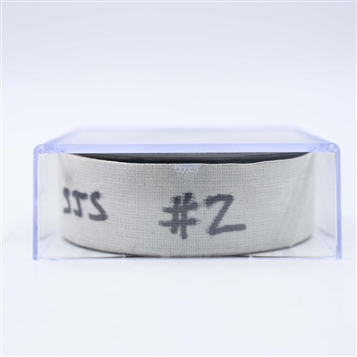 Luke Kunin - San Jose Sharks - Goal Puck - January 21, 2025 vs. Nashville Predators (Predators Logo)
