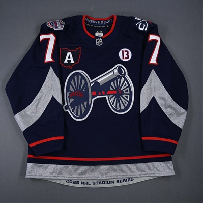 Sean Kuraly - Navy w/A Photo Shoot-Worn Jersey - 2025 Stadium Series