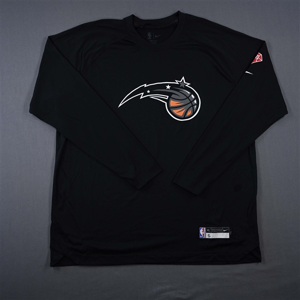Mo Bamba - Orlando Magic - Game-Issued City Edition Long-Sleeved Shooting Shirt  - 2021-22 NBA Season