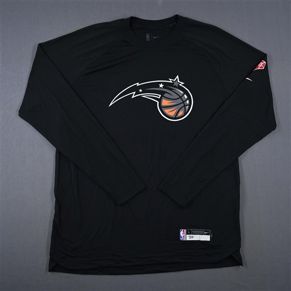Markelle Fultz - Orlando Magic - Game-Issued City Edition Long-Sleeved Shooting Shirt  - 2021-22 NBA Season