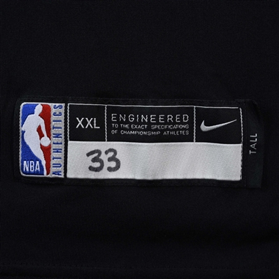 Robin Lopez - Orlando Magic - Game-Issued City Edition Long-Sleeved Shooting Shirt  - 2021-22 NBA Season