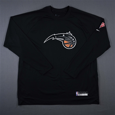 Chuma Okeke - Orlando Magic - Game-Issued City Edition Long-Sleeved Shooting Shirt  - 2021-22 NBA Season