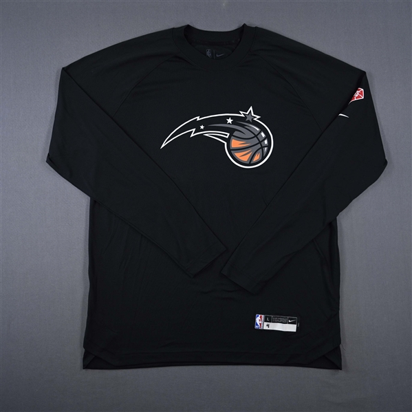 Jalen Suggs - Orlando Magic - Game-Issued City Edition Long-Sleeved Shooting Shirt  - 2021-22 NBA Season