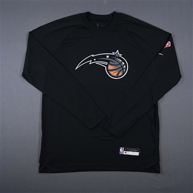 Jalen Suggs - Orlando Magic - Game-Issued City Edition Long-Sleeved Shooting Shirt  - 2021-22 NBA Season