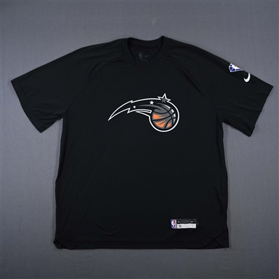 Moritz Wagner - Orlando Magic - Game-Issued City Edition Short-Sleeved Shooting Shirt  - 2021-22 NBA Season