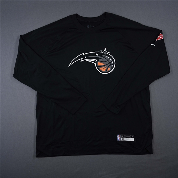 Moritz Wagner - Orlando Magic - Game-Issued City Edition Long-Sleeved Shooting Shirt  - 2021-22 NBA Season