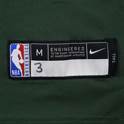 George Hill - Milwaukee Bucks - Game-Issued City Edition Long-Sleeved Shooting Shirt  - 2021-22 NBA Season