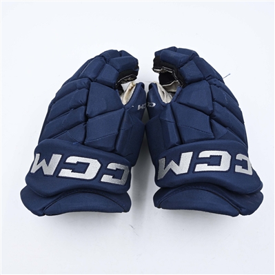 Dante Fabbro - Game-Worn CCM Pro Gloves - Worn on March 1, 2025 - PHOTO-MATCHED - 2025 Stadium Series