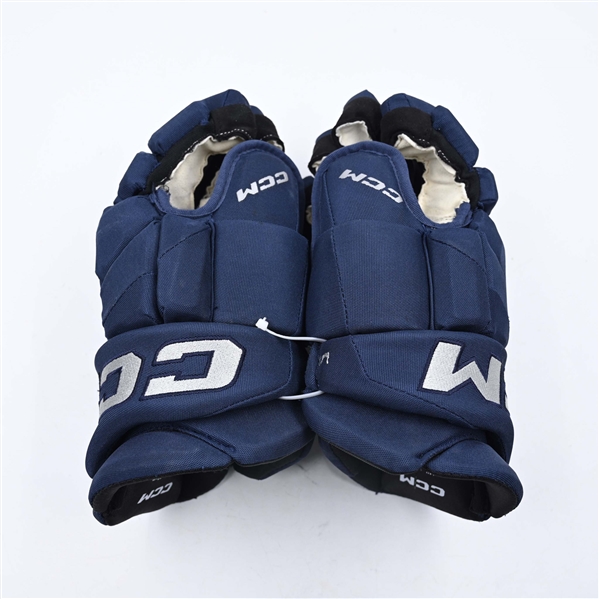 Denton Mateychuk - Game-Worn CCM Pro Gloves - Worn on March 1, 2025 - PHOTO-MATCHED - 2025 Stadium Series