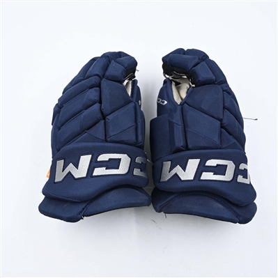 Denton Mateychuk - Game-Worn CCM Pro Gloves - Worn on March 1, 2025 - PHOTO-MATCHED - 2025 Stadium Series