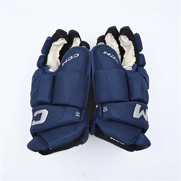 Dmitri Voronkov - Game-Worn CCM Pro Gloves - Worn on March 1, 2025 - PHOTO-MATCHED - 2025 Stadium Series