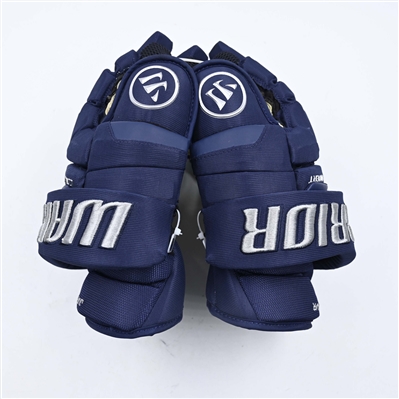 James van Riemsdyk - Game-Worn Warrior Covert Gloves - Worn on March 1, 2025 - PHOTO-MATCHED - 2025 Stadium Series