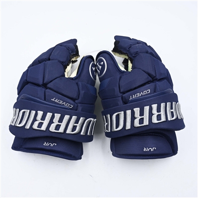 James van Riemsdyk - Game-Worn Warrior Covert Gloves - Worn on March 1, 2025 - PHOTO-MATCHED - 2025 Stadium Series