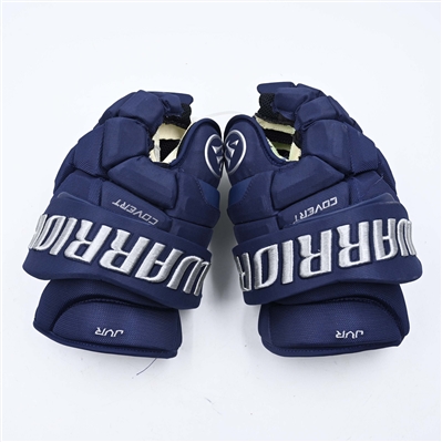 James van Riemsdyk - Game-Worn Warrior Covert Gloves - Worn on March 1, 2025  - 2025 Stadium Series