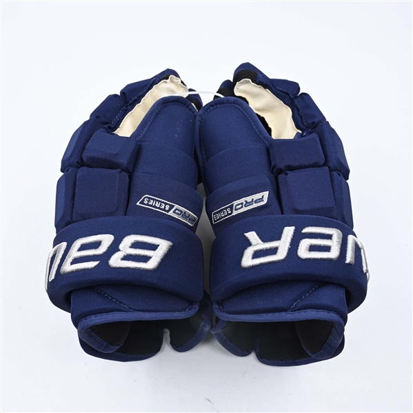 Sean Monahan - Photo Shoot-Worn Bauer Pro Series Gloves - 2025 Stadium Series