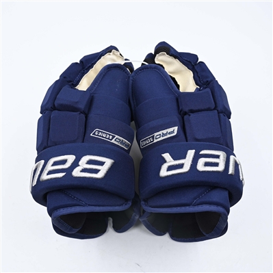 Sean Monahan - Photo Shoot-Worn Bauer Pro Series Gloves - 2025 Stadium Series