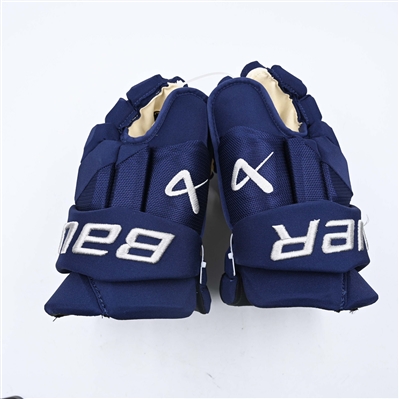 Adam Fantilli - Game-Issued Bauer Vapor Gloves - 2025 Stadium Series