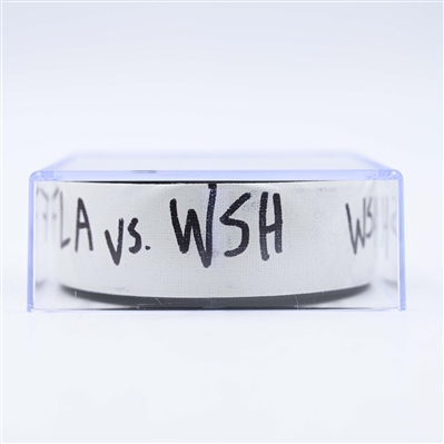 Andrew Mangiapane - Washington Capitals - Goal Puck - February 4, 2025 vs. Florida Panthers (Capitals' 50th Anniversary Logo)