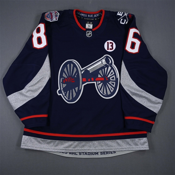 Kirill Marchenko - Navy Photo Shoot-Worn Jersey - 2025 Stadium Series