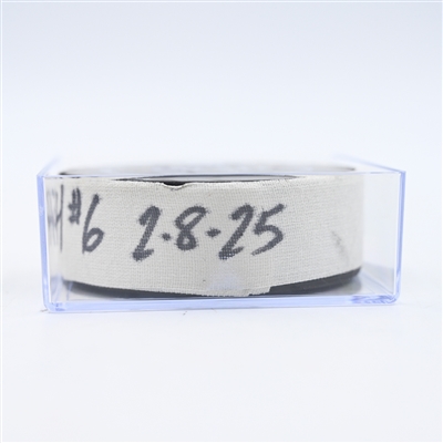 Jonathan Marchessault - Nashville Predators - Goal Puck - February 8, 2025 vs. Buffalo Sabres (Predators Logo)