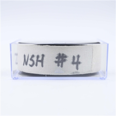 Jonathan Marchessault - Nashville Predators - Goal Puck - January 21, 2025 vs. San Jose Sharks (Predators Logo)