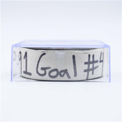 Dawson Mercer - New Jersey Devils - Goal Puck - January 29, 2025 vs. Philadelphia Flyers (Devils Logo)