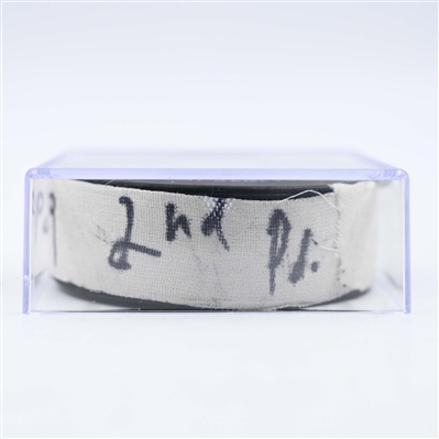 Matvei Michkov - Philadelphia Flyers - Goal Puck - January 18, 2025 vs. New Jersey Devils (Devils Logo)