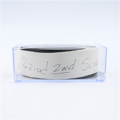 Brock Nelson - New York Islanders - Goal Puck - February 8, 2025 vs. Minnesota Wild (Wild Logo)