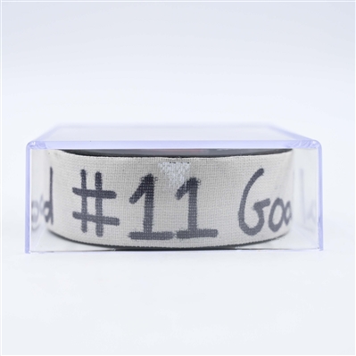 Stefan Noesen - New Jersey Devils - Goal Puck - January 22, 2025 vs. Boston Bruins (Devils Logo)