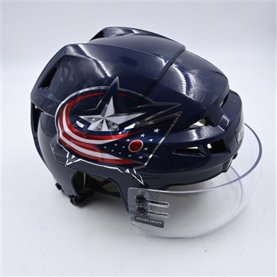 Mathieu Olivier - Navy, CCM Helmet w/ Bauer Shield - 2025 Stadium Series