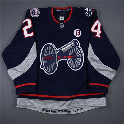 Mathieu Olivier - Navy Photo Shoot-Worn Jersey - 2025 Stadium Series