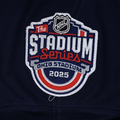 Mathieu Olivier - Navy Photo Shoot-Worn Jersey - 2025 Stadium Series