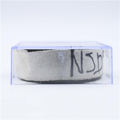 Ondrej Palat - New Jersey Devils - Goal Puck - February 6, 2025 vs. Vegas Golden Knights (Devils Logo)