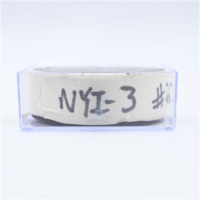 Kyle Palmieri - New York Islanders - Goal Puck - January 30, 2025 vs. Philadelphia Flyers (Flyers Logo)