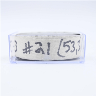 Kyle Palmieri - New York Islanders - Goal Puck - January 30, 2025 vs. Philadelphia Flyers (Flyers Logo)