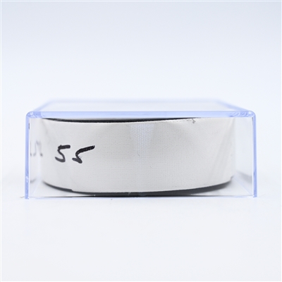 Colton Parakyo - St. Louis Blues - Goal Puck - February 27, 2025 vs. Washington Capitals (Capitals' 50th Anniversary Logo)